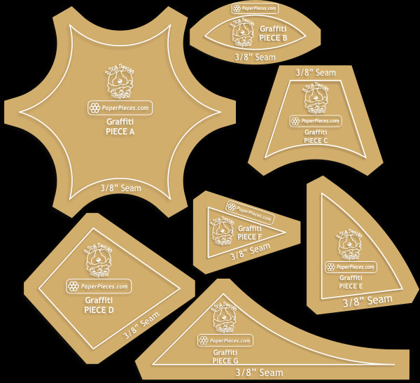 Graffiti Quilt by Carl Hentsch