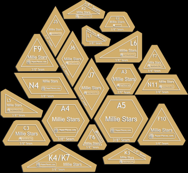 Millie Stars by Katja Marek