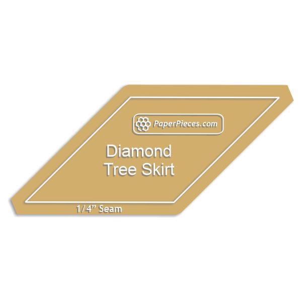 Diamond Tree Skirt by Paper Pieces®