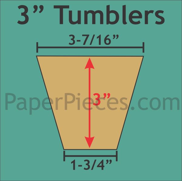 3" Tumblers
