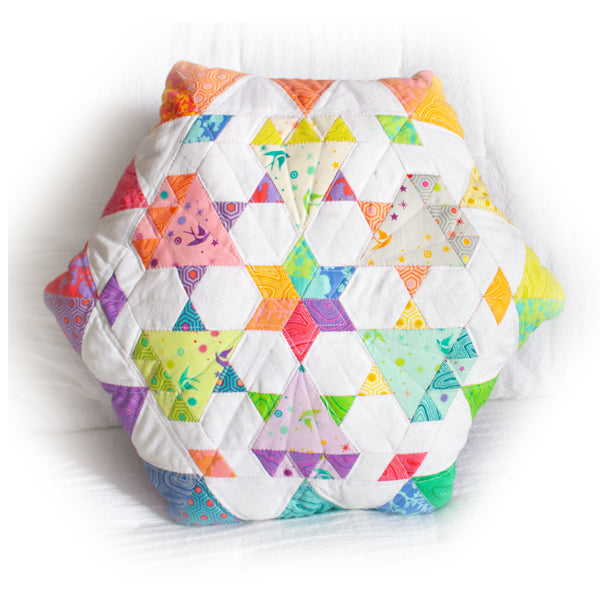 Diamond Dust Pillow by Paper Pieces, Tula Pink