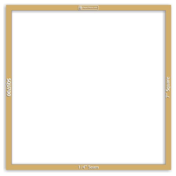 7" Square