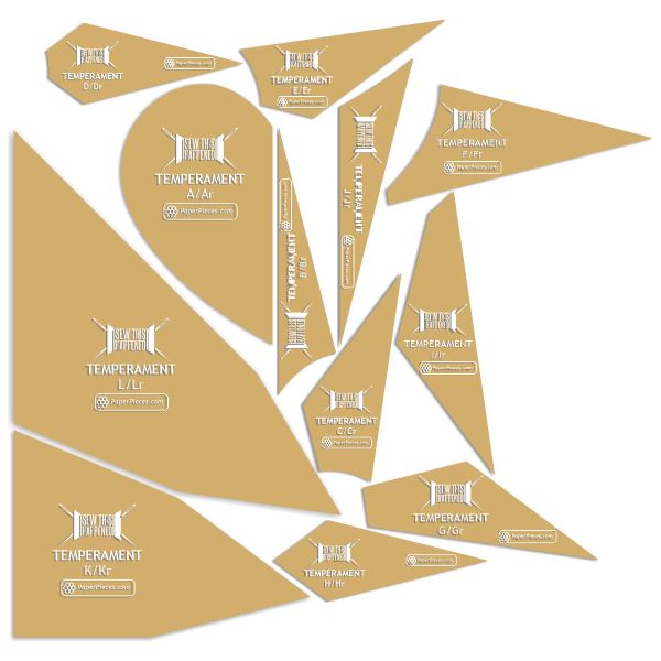 20" Temperament Block by Courtney Reed