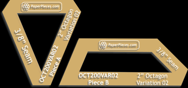 2" Octagon Block Variation 02