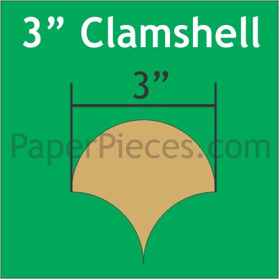 3" Clamshell