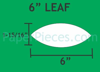 6" Leaf