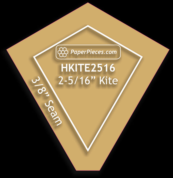 2-5/16" Hexagon Kites