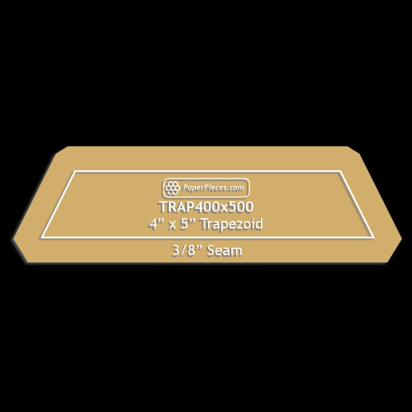 4" x 5" Trapezoid
