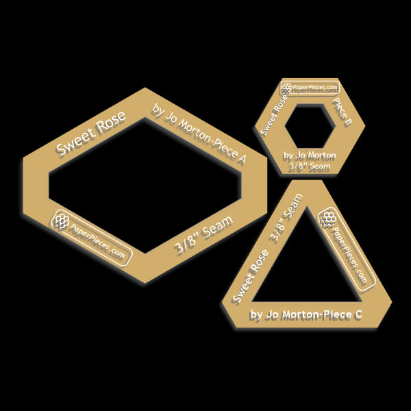 Sweet Rose by Jo Morton and Paper Pieces