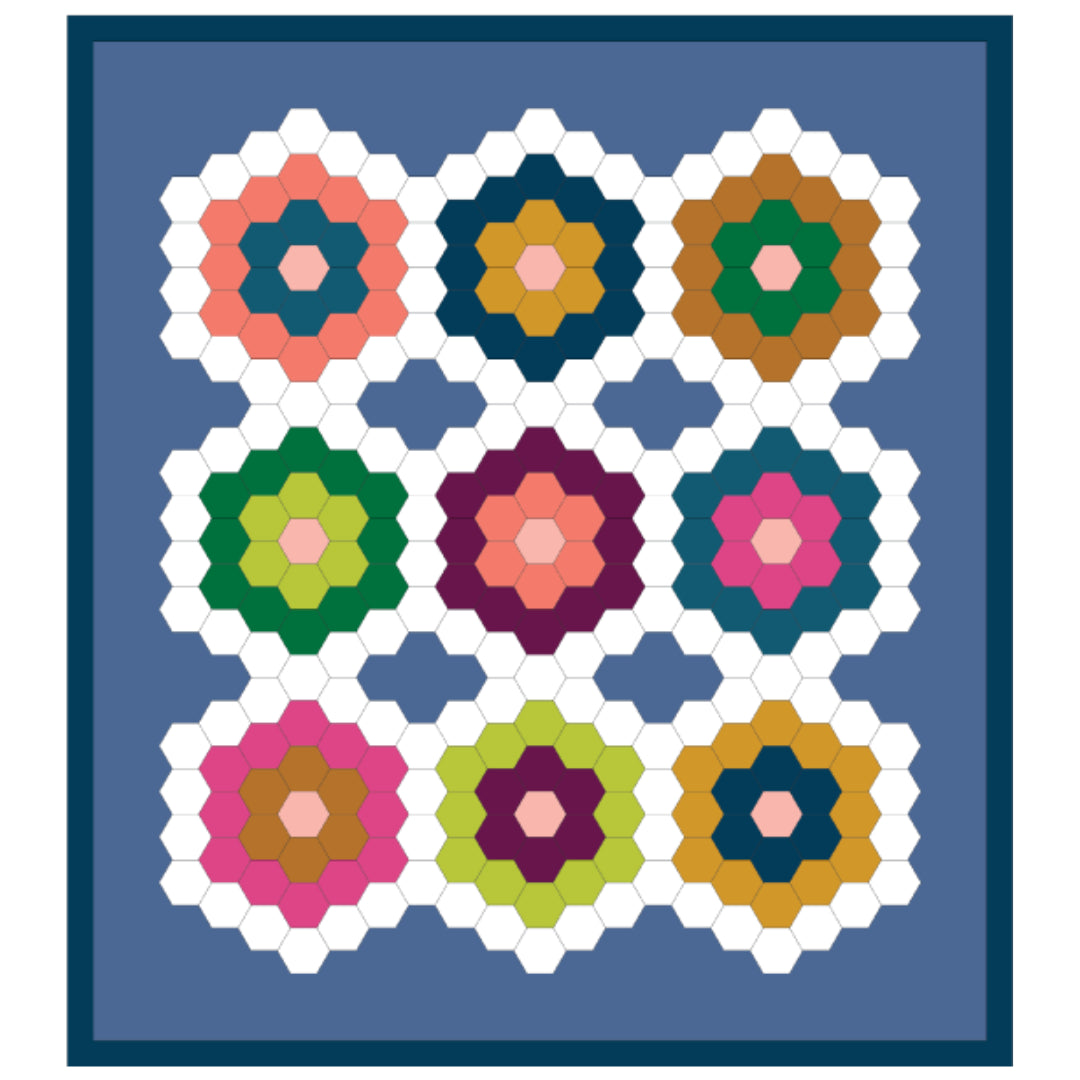 Antique Garden Mini Quilt Paper Pieces