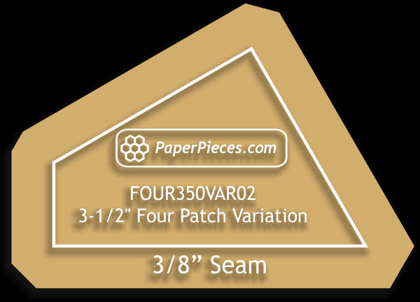 3-1/2" Four Patch Block Variation 02