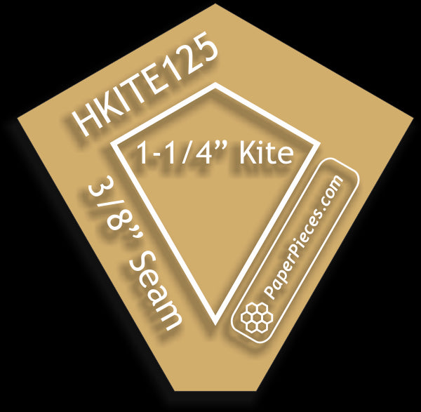1-1/4" Hexagon Kites