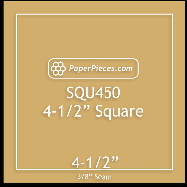 4-1/2" Squares
