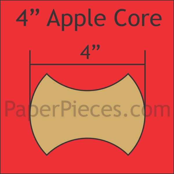 4" Apple Core