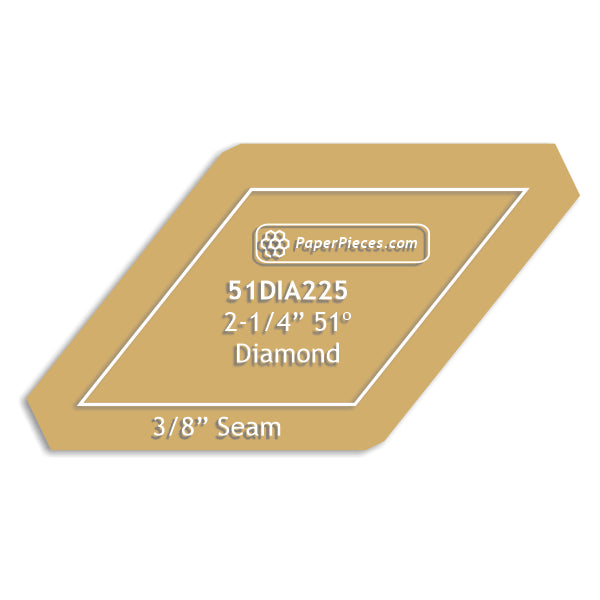 2-1/4" 51 Degree Diamond