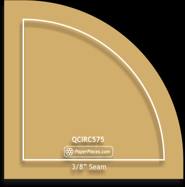 5-3/4" Quarter Circles