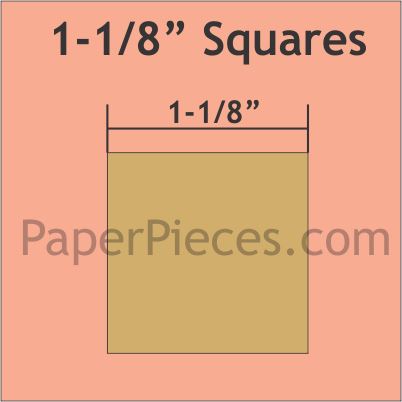 1-1/8" Squares