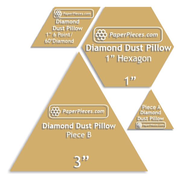 Diamond Dust Pillow by Paper Pieces