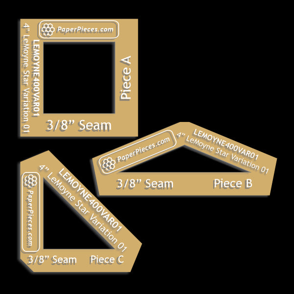 4" Lemoyne Star Variation 01