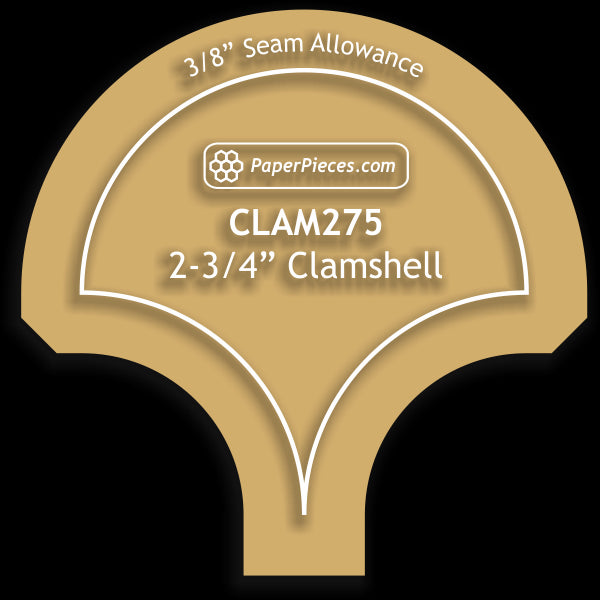 2-3/4" Clamshell