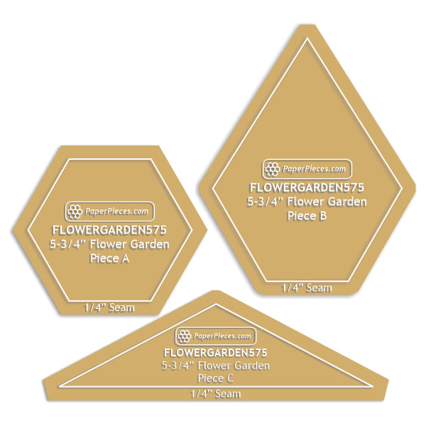 5-3/4" Flower Garden