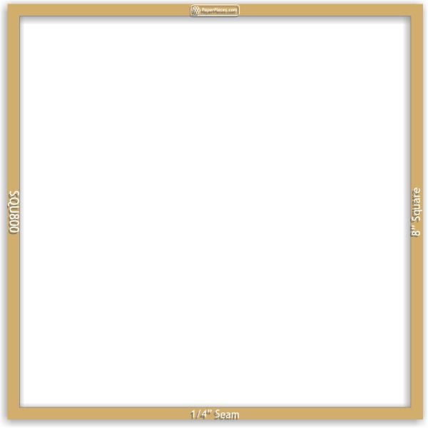 8" Squares