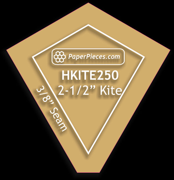 2-1/2" Hexagon Kites