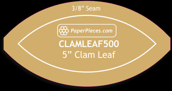 5" Clam Leaf