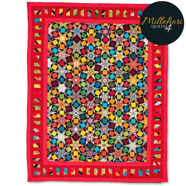 Joie de Vivre found in Millefiori Quilts 4 by Willyne Hammerstein