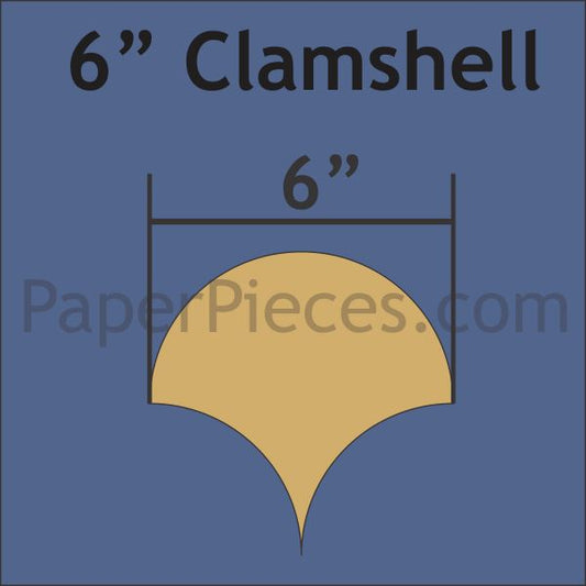 6" Clamshell