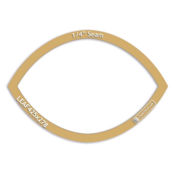 4-1/4" x 2-7/8" Leaf