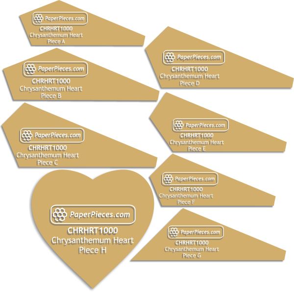 10" Chrysanthemum Heart