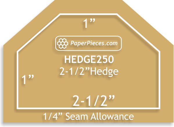 2-1/2" Hedge