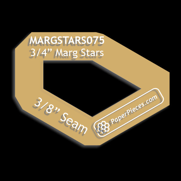 3/4" Marg Stars