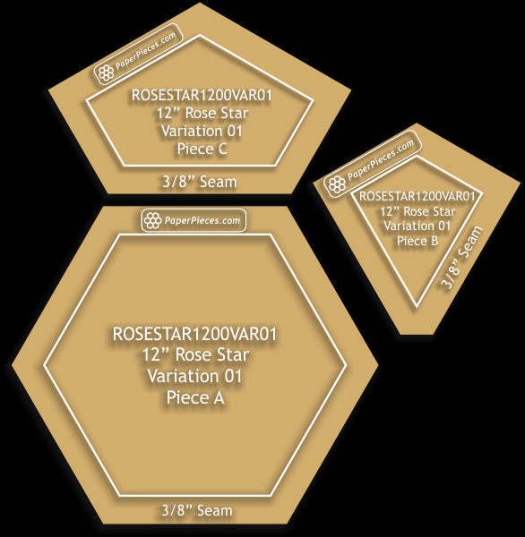 12" Rose Star Variation 01