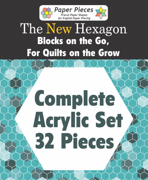 Go Grow, Blocks on the Go, for Quilts on the Grow Piece Packs + Acrylic Templates