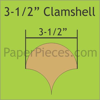 3-1/2" Clamshell