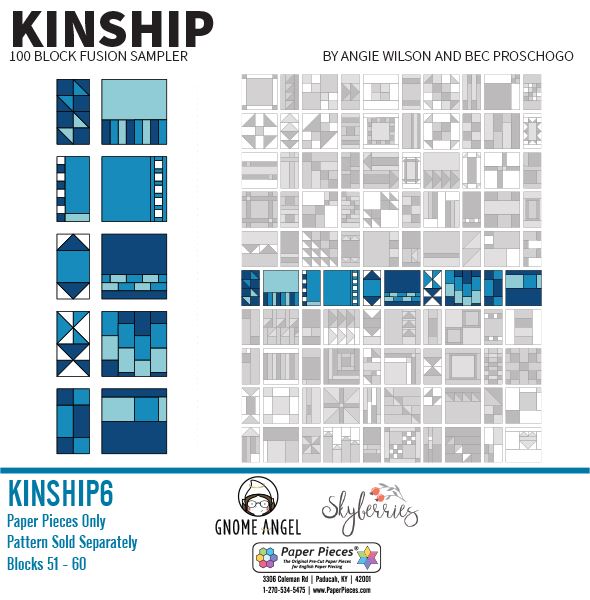 Kinship (100 Days 100 Blocks) by Angie Wilson Gnome Angel