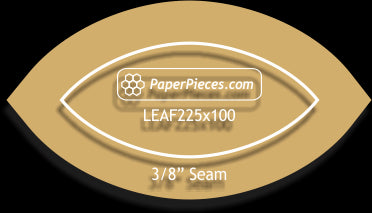 2-1/4" x 1" Leaf