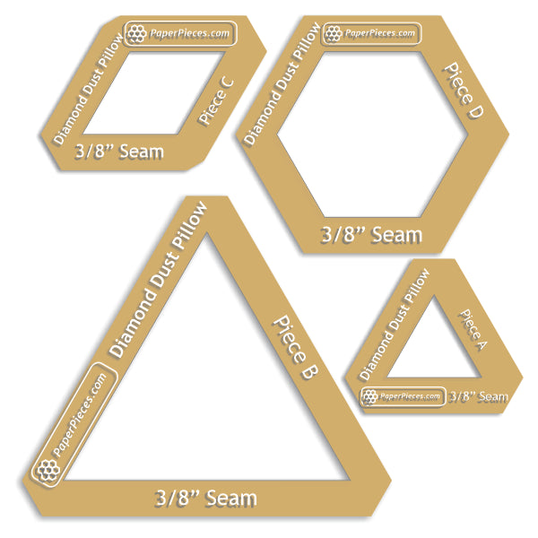 Diamond Dust Pillow by Paper Pieces