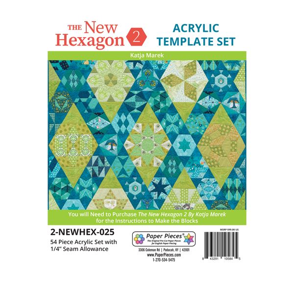 The New Hexagon 2: Paper Pieces & Templates