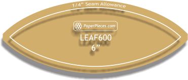 6" Leaf