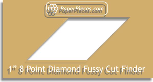 1" 8 Point Diamond Fussy Cut Finder