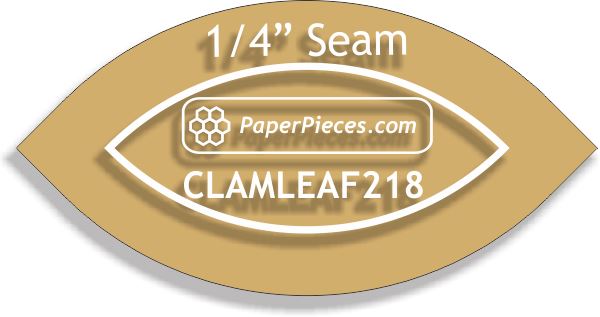 2-1/8" Clamleaf