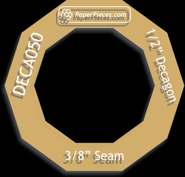 1/2" Decagon