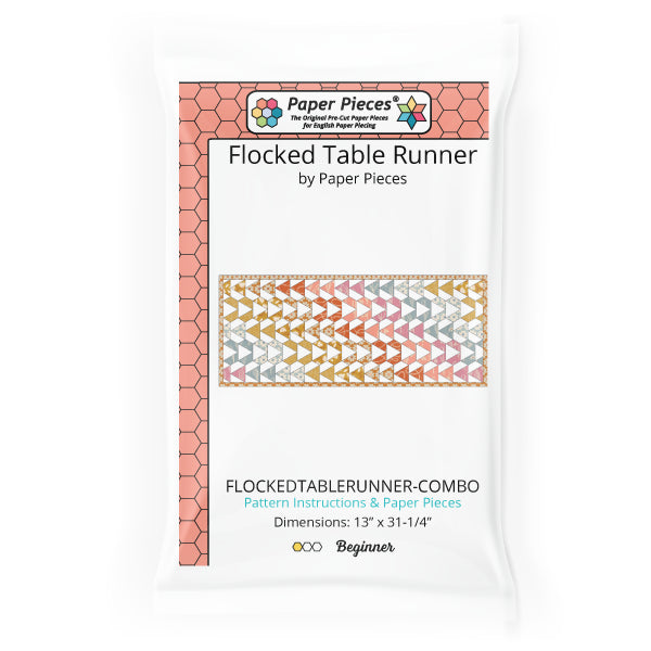 Flocked Table Runner by Paper Pieces®