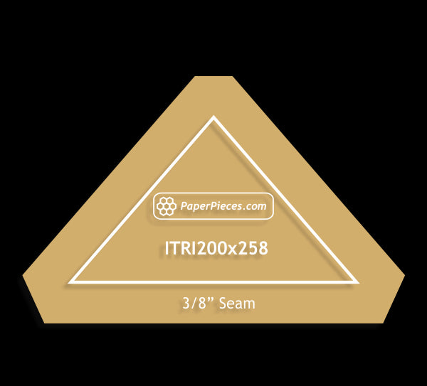 2" x 2-5/8" Isosceles Triangles