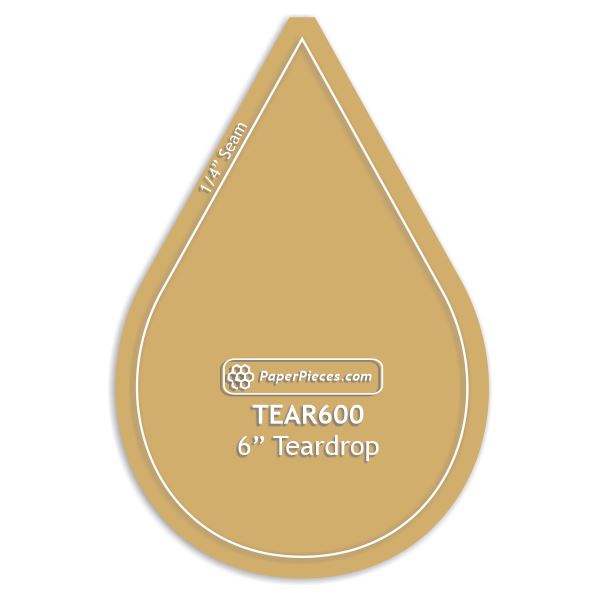 6" Teardrop