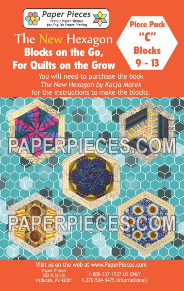 Go Grow, Blocks on the Go, for Quilts on the Grow Piece Packs + Acrylic Templates