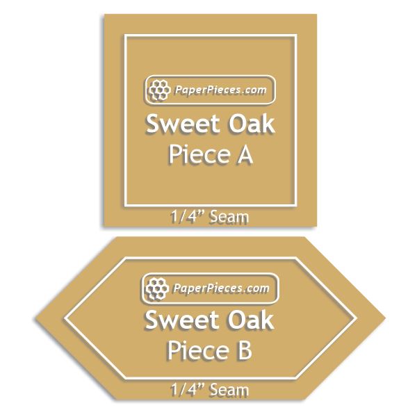 Sweet Oak Baby Quilt by Paper Pieces